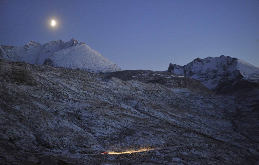 Driving under the Moon